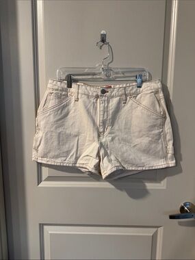 Dickies Off-White Denim Shorts